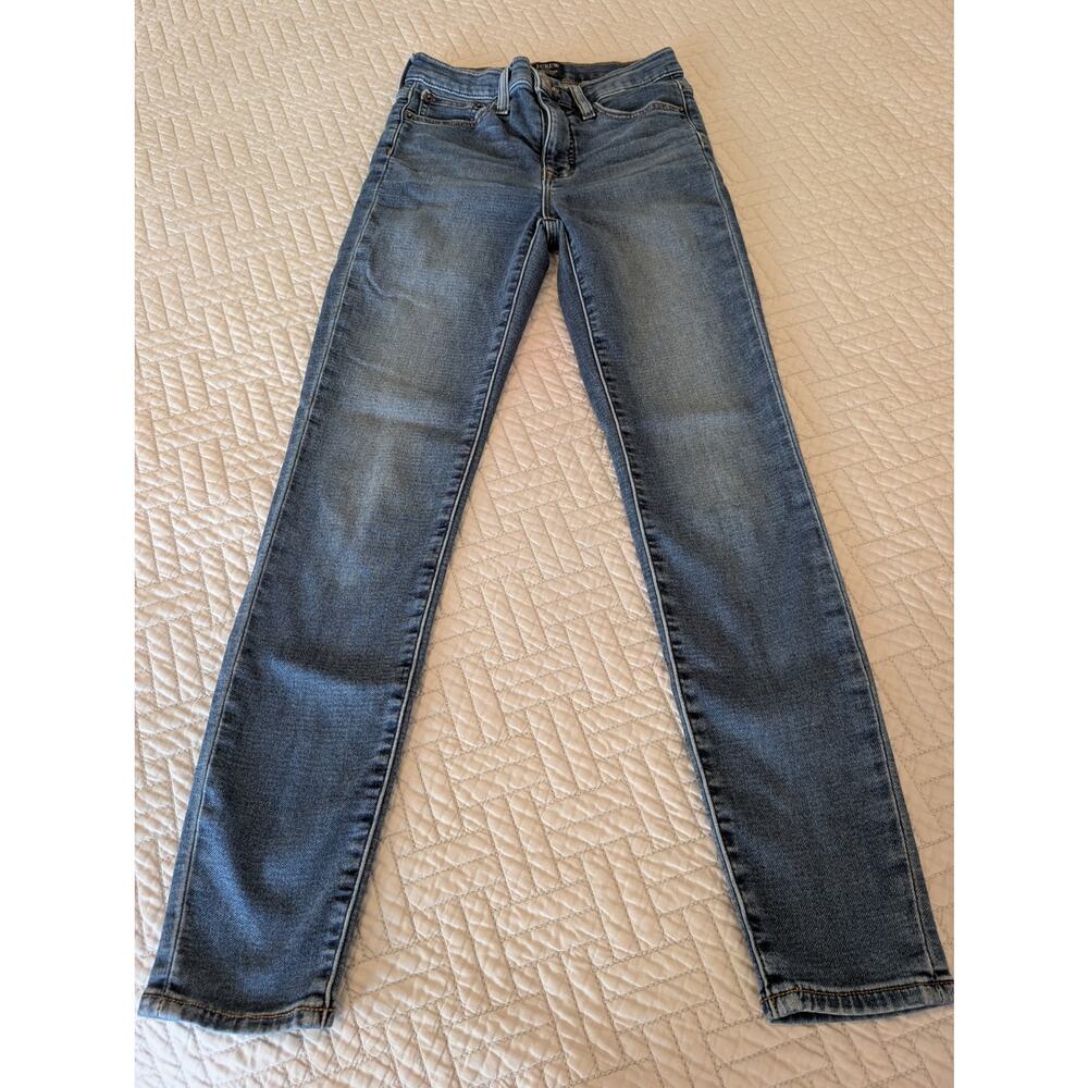 J. Crew Jeans Women's Size 25 Blue High Rise Skinny (0343)